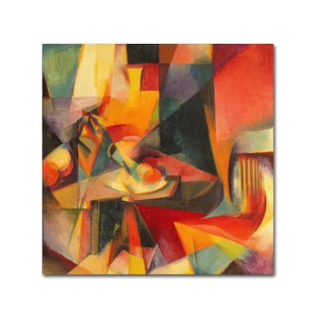 Stanton Macdonald-Wright 'Synchromy 3' Canvas Art,35x35
